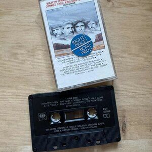 Waylon Jennings • Willie Nelson • Johnny Cash Vintage Cassette Tape VG+ C41